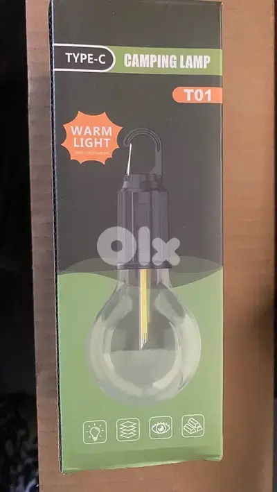 Portable camping lights