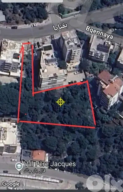 land for sale in bqennaya أرض للبيع في بقنايا