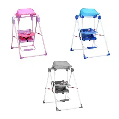 Cute Duck Swing with Canopy for Kids - أرجوحة بطّة لطيفة للأطفال