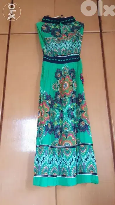 Beach maxi dress 40 فستان ماكسي قياس ٤٠)٣٦- ٣٨