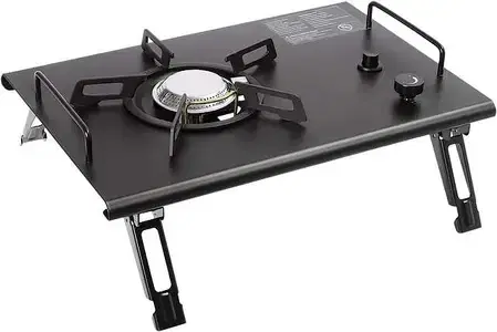4000W High-Output Field Stove – Stainless & Cast Iron, Quick Ignition