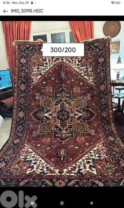 سجادة عجمي قراوان انتيك من النوادر