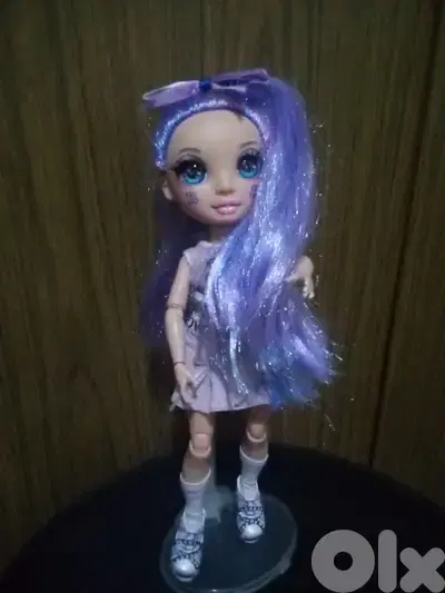 CHEER VIOLET WILLOW RAINBOW HIGH Great doll+complete wears+shoes=43$