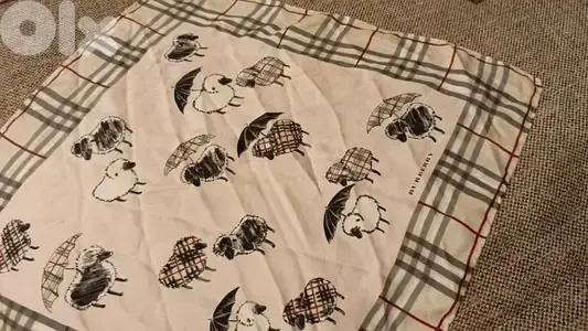 burberry silk scarf