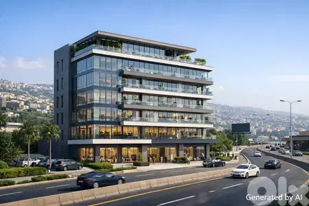 Super prime, 1005 m2 land, main highway 4 sale Hazmieh-أرض الحازمية