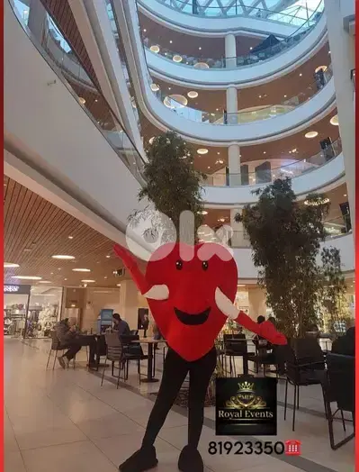 Heart mascot