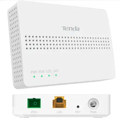 Tenda Gpon Single Port Xpon ONT Gigabit HG1-APC+UPC