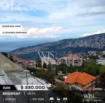 Stunning 300 SQM Duplex Apartment for SALE in Bhorsaf!