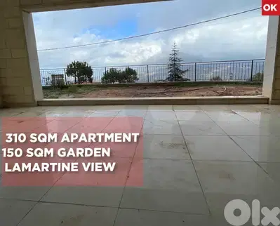 310 sqm apartment | 150 sqm Garden IN BHAMDOUN ! REF#OK130976 !