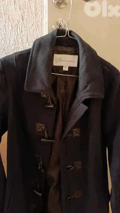 french connection navy blue coat