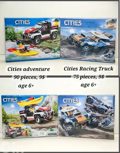 brand ( Cities)  brick block toys, new