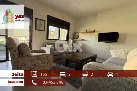 Jeita 155m2 | Luxury | Prime Location | Dead End Street | EL