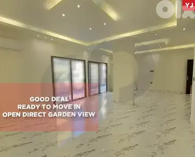 Direct Garden View spacious  in Sanayeh/صنايع REF#YJ130981
