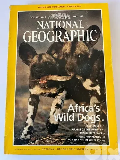 National Geographic Magazine May 1999 - Africa’s Wild Dogs