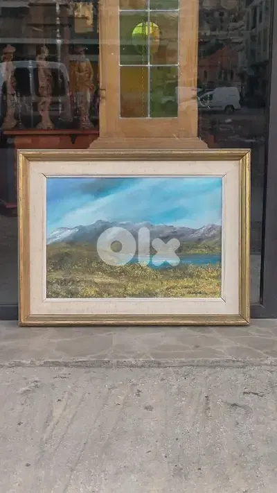 لوحة رسم زيتي اوروبية