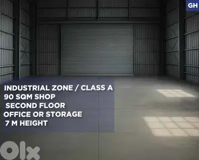 INDUSTRIAL SHOP FOR RENT IN ZOUK MOSBEH/زوق مصبح REF#GH130087