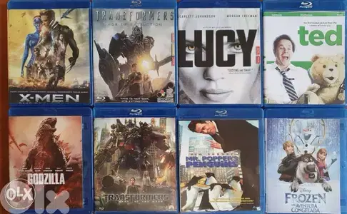 42 Blu-Ray Movie Copy 2$ each