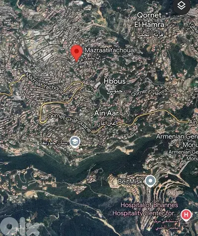 Mazraat Yachouh, Metn/ Industrial land for Sale