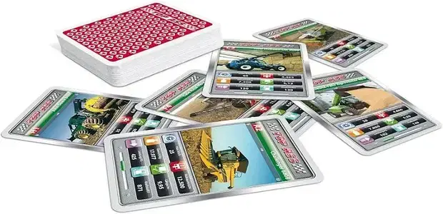 tractor & landmachine cards (62 cards)