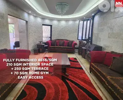 Gym,garden, terrace,Rwaysat, sawfar/صوفر,رويسات  REF#NN131824