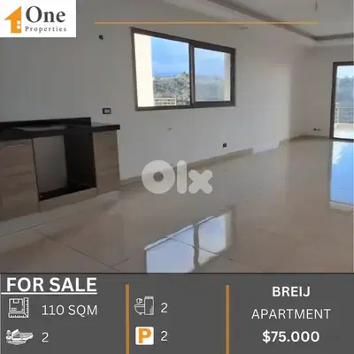 APARTMENT FOR SALE IN BREIJ JBEIL