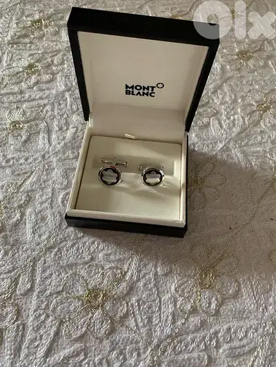 new mont blanc star cufflinks