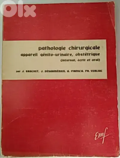Old book Pathologie chirurgicale