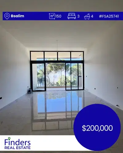 Apartment for sale in Bsalim!   !شقة للبيع في بصاليم