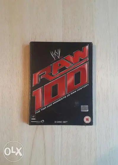 WWE Raw,The Top 100 Moments In Raw History DVD.