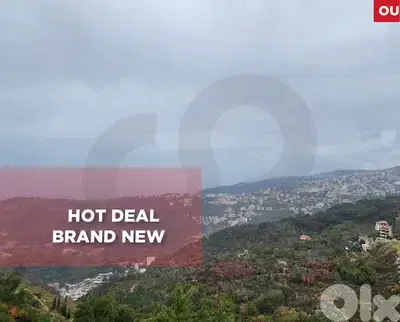 Unobstructed mountain and sea view IN Qornet El Hamra REF#OU131184 !