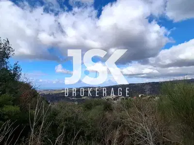 L20300-A 662 SQM Land With A Beautiful View For Sale in Aabeidat,Jbeil