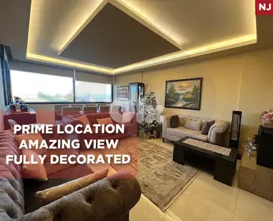 parking, balcony, decorated, spacious, dhour zahle/ضهور REF#NJ132373