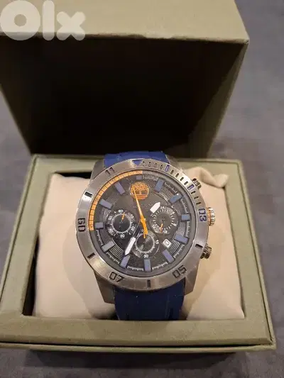 Timberland rubber mens watch