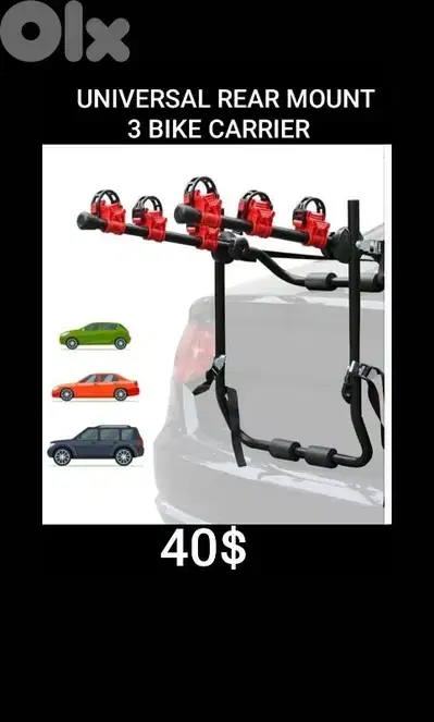 porte velo for three bikes (brand new)