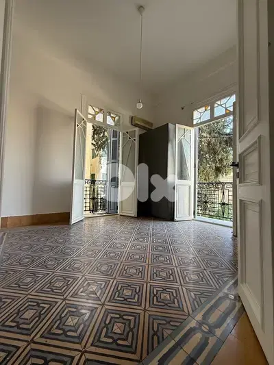Charming traditional apartment with Character for rent in Achrafieh.