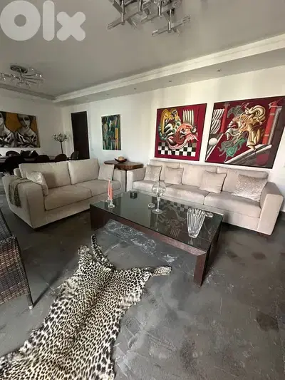 Elegant Furnished 3-Bedroom Apartment in Dhour Choueir