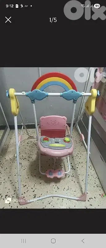 swinging