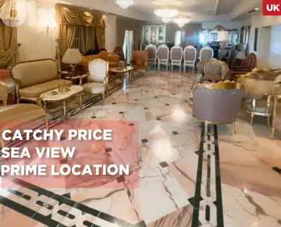 4 balconies/parking spots/Elevator 24/7/Jnah/الجناح ! REF#UK132760 !