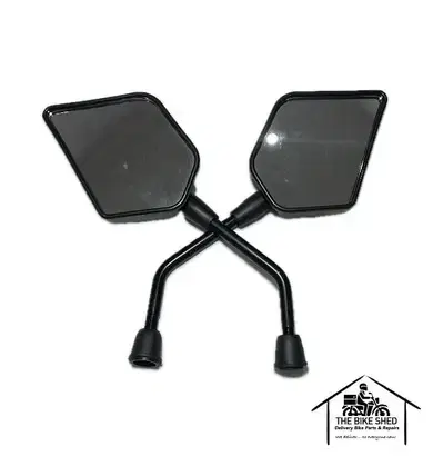 diamond shape mirror set for moto