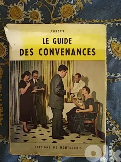 Old book Le Guide des Convenances
