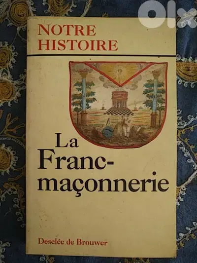 Old book La Franc-maçonnerie
