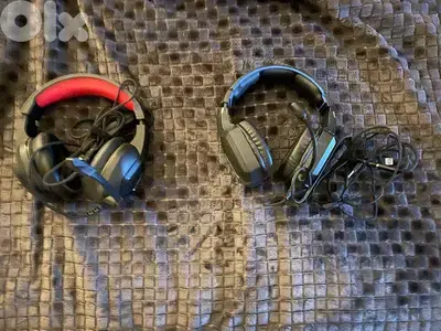 2 headphones used but perfect and new only for a price of 10$ for each