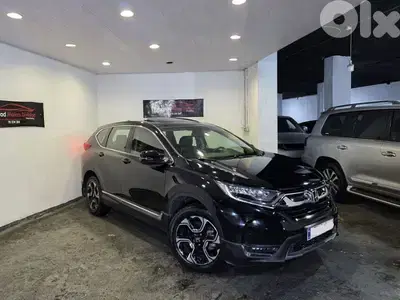 2017 Honda CRV EXL 2.4 Black/Black Company Source 1 Owner Like New!