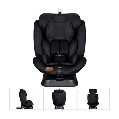 Family Toddler Car Seat with 3 Recline Positions & Safety Belt - مقعد