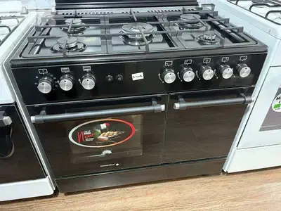 Gas Cooker GENERALLUX 90cm فرن غاز جنرال لوكس أسود فونت