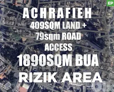 Prime area, achrafieh, Rizk Area, Beirut/رزق ,الأشرفية  REF#EP132804