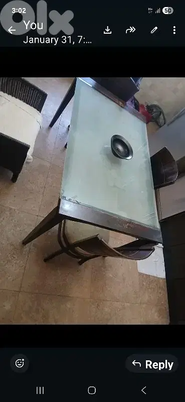 kitchen table 180 x 90