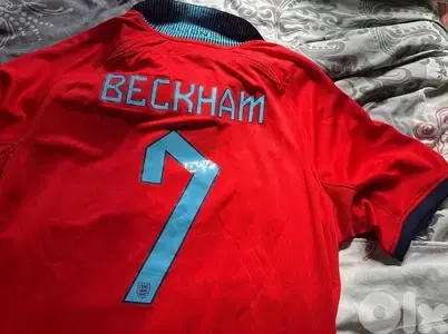 england nike team third kit beckham 7