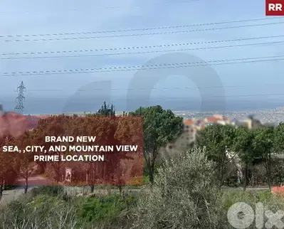 sea ,city and mountain view,  Parking , Aaitat/عيتات REF#RR132908