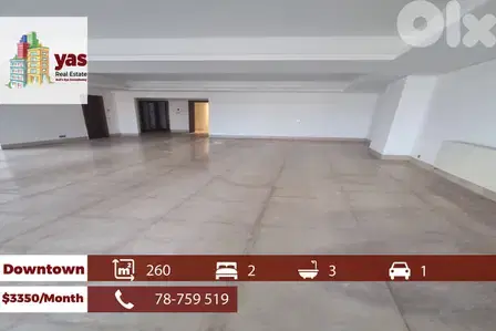 Downtown 260m2 | Rent | Prime Location | Long Term | Modern | WI